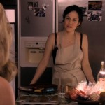 Nancy Botwin (Mary Louise Parker) as suburban mother in the first series of 'Weeds'